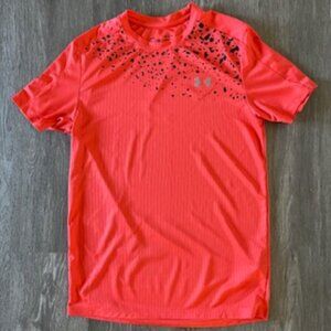 🧡3/15 Under Armour Orange Fitted T-Shirt Men's SM/P/CH